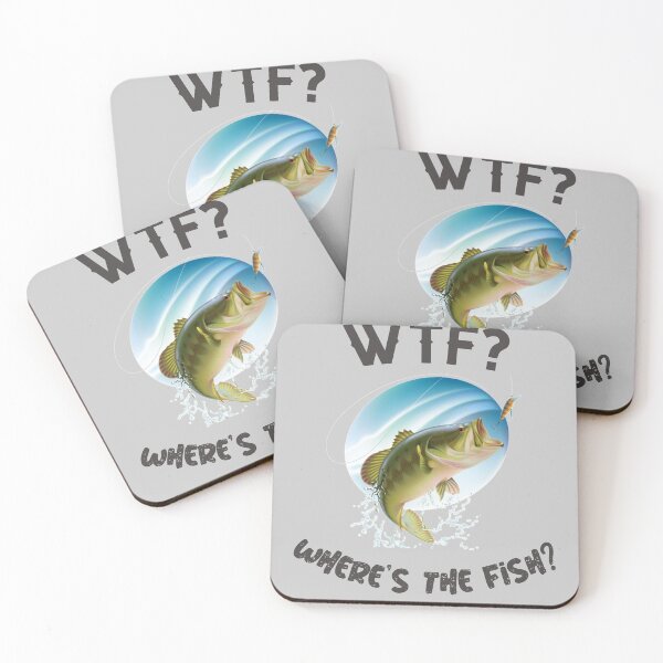 Item preview, WTF - Where's The Fish? designed and sold by MRCoopGroup.