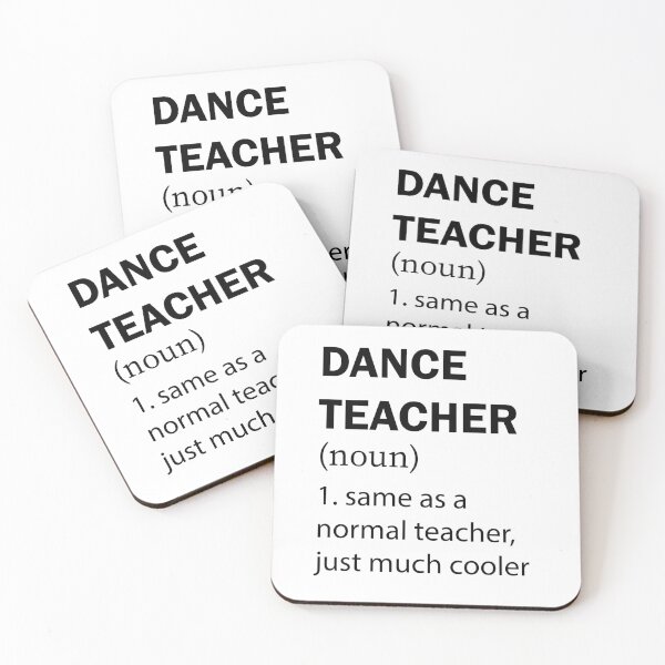 Item preview, funny dance teacher definition designed and sold by PRINTED ..