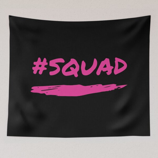 Item preview, Squad Hashtag T-Shirt designed and sold by mouad naouiri.