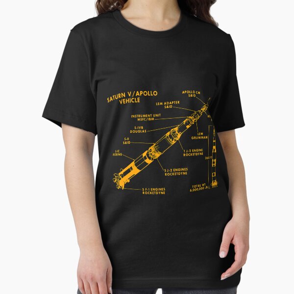 Item preview, Apollo 11 Saturn V NASA Space Rocket Diagram Illustration  designed and sold by MakiMak.