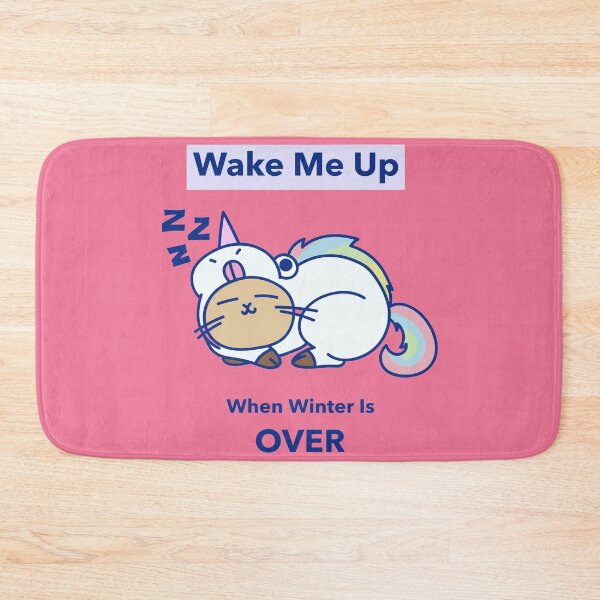 Item preview, Wake Me Up When Winter Is Over designed and sold by Graykat.