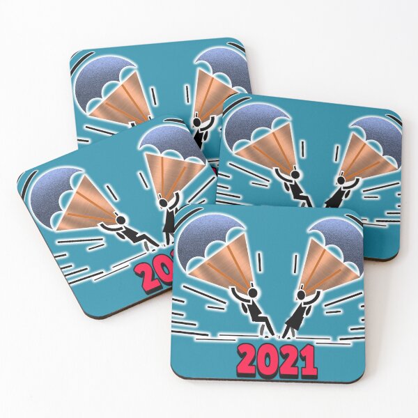 Item preview, 2021 inspired parachute landing designed and sold by Moltotal.