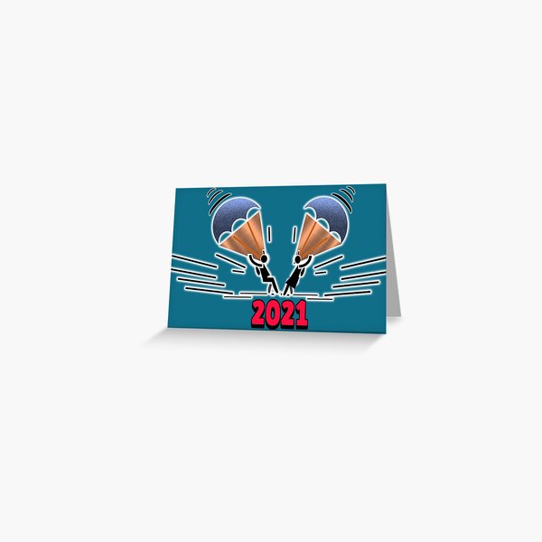 Item preview, 2021 inspired parachute landing designed and sold by Moltotal.