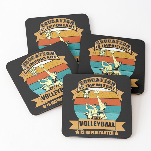 Item preview, Education is important but volleyball designed and sold by Sage86.
