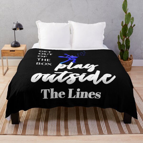 Item preview, Get Out Of The Box Play Outside Funny Guitar Quote designed and sold by GuitarZan's.
