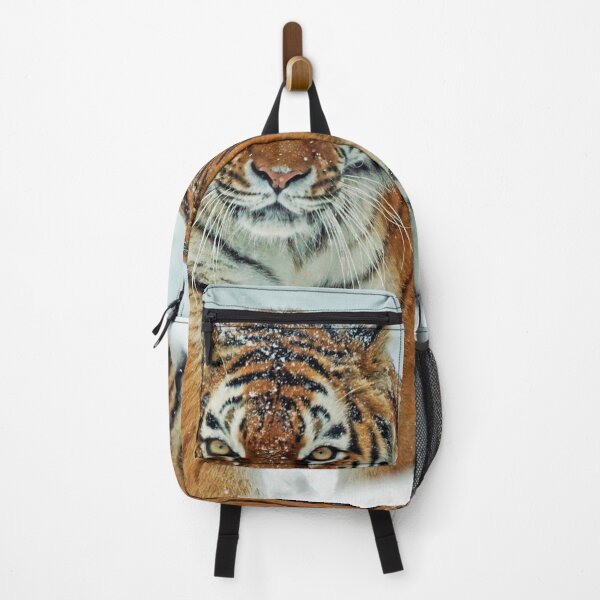 Item preview, Tiger in Snow Angry Jungle Cat Wild designed and sold by WichitaClothing.