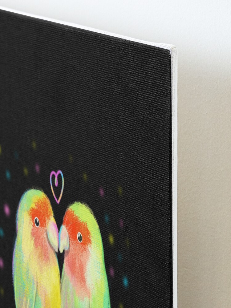 Alternate view of Love Birds Mounted Print