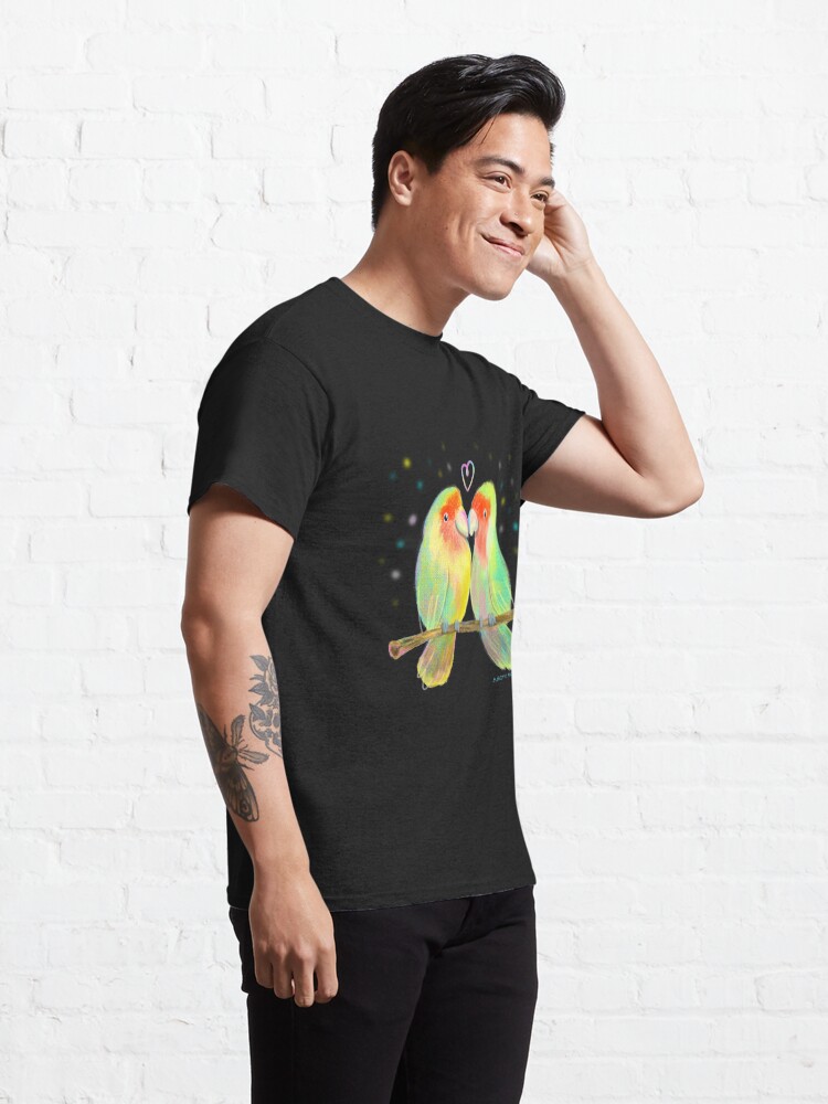 Alternate view of Love Birds Classic T-Shirt