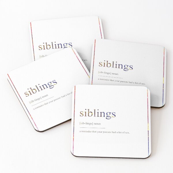 Item preview, SIBLINGS 494 Watercolor Map Yoga Quote Definition designed and sold by vividpixelusa.