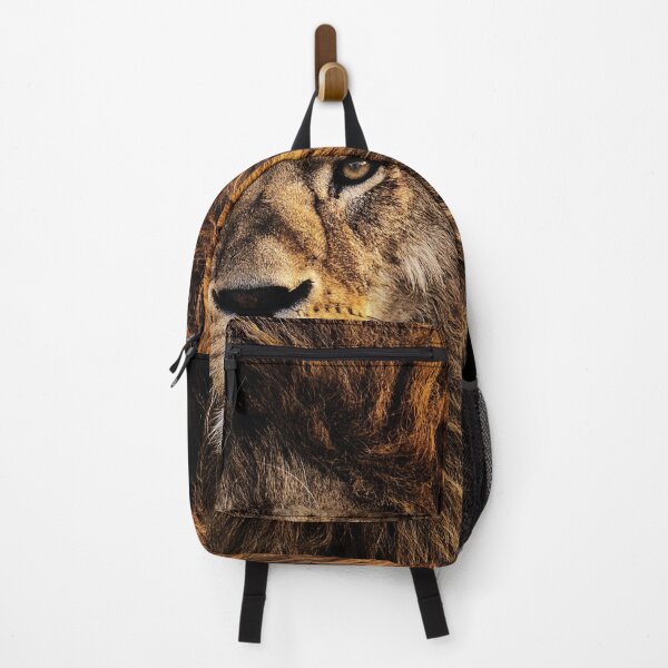 Item preview, Lion Mane Nature Wildlife Cute Big Cat Hunting designed and sold by WichitaClothing.