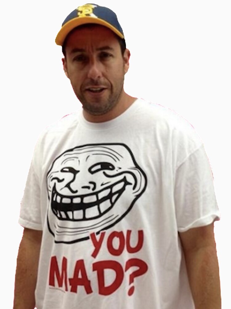 Adam Sandler Wearing A U Mad T Shrit T Shirt By Koryo Redbubble