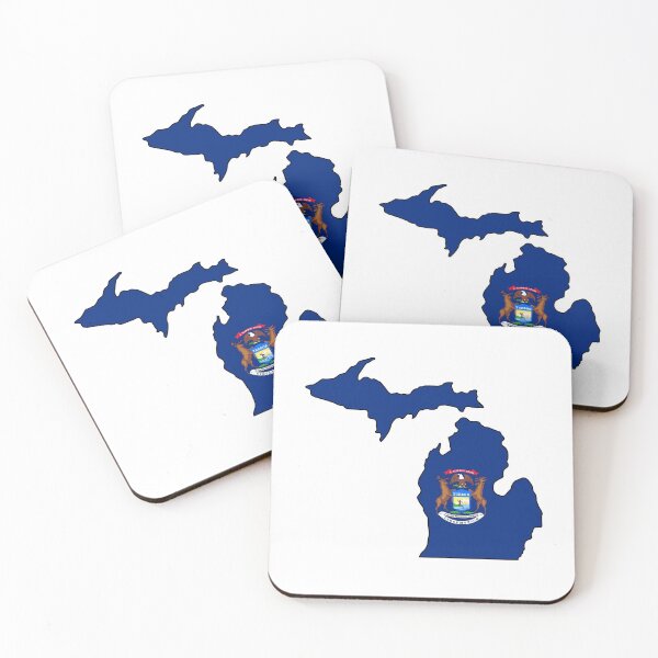 Item preview, Michigan Flag designed and sold by State Symbols.