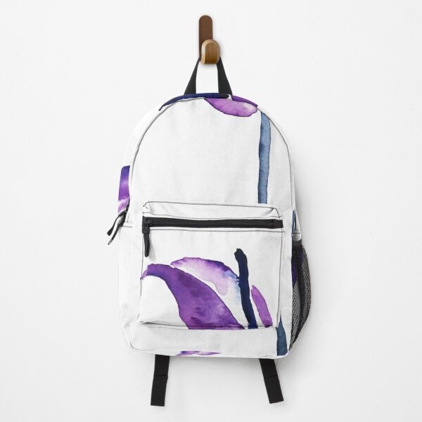 Item preview, hand painted purple anthurium watercolor  designed and sold by ColorandColor.
