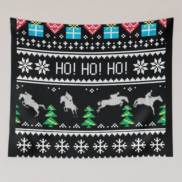 Artikelvorschau, Hunter Jumper "Ugly" Weihnachtshemd entworfen und verkauft von horseymj1.