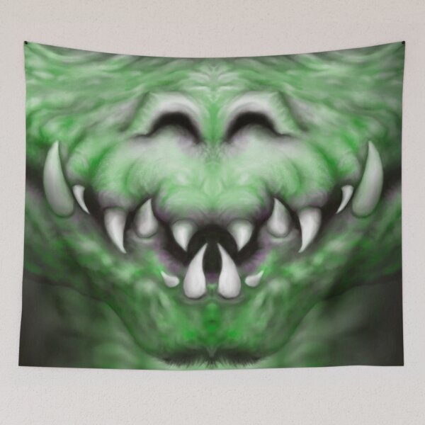 Item preview, dragon mouth mask designed and sold by sodsworld.