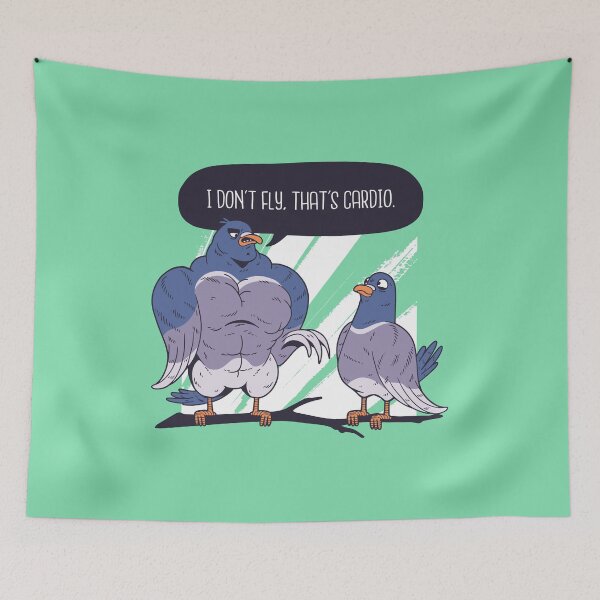 Item preview, I Don't Fly.  That's Cardio. designed and sold by Ransyn Art.