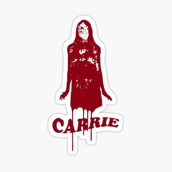 "Carrie" Sticker