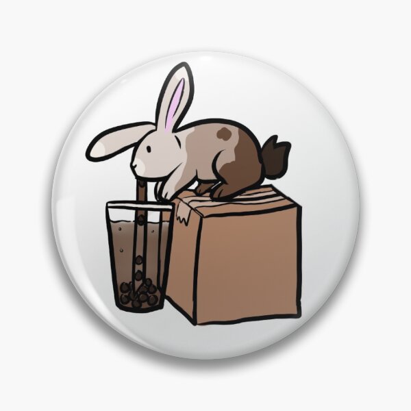 Item preview, Boba Bunny designed and sold by PufferfishArt.