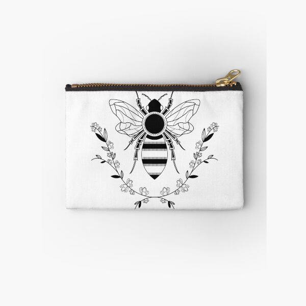 Item preview, BEE AND FLOWERS BLACKWORK designed and sold by VEROCHACIN.