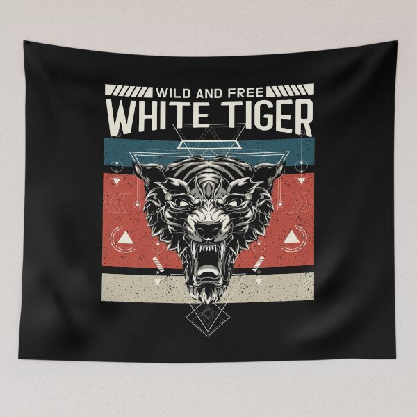 Item preview, White Tiger Vintage designed and sold by Cute  Pawz.