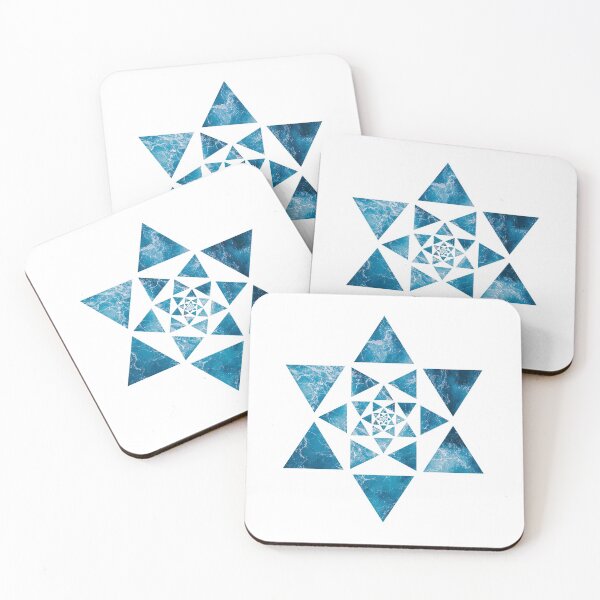 Item preview, Infinity Star Of David: Ocean designed and sold by IamIsrael.