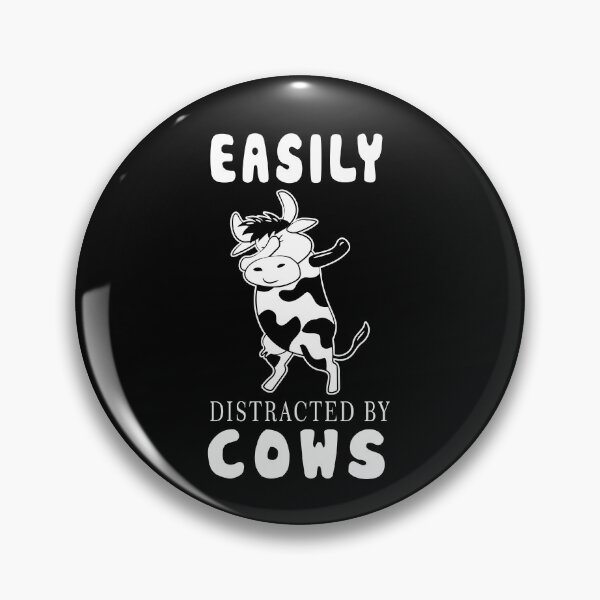 Item preview, Easily distracted by cows designed and sold by dreamofdenim.