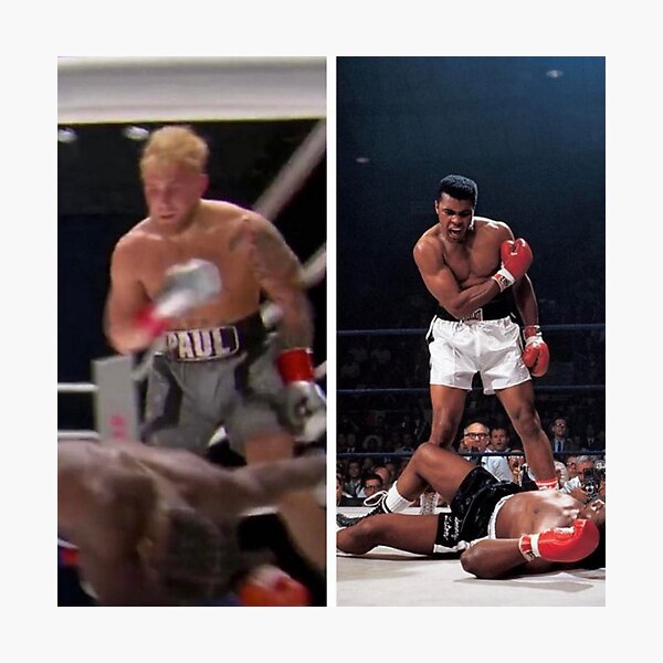 Jake Paul the Champion!!! Photographic Print