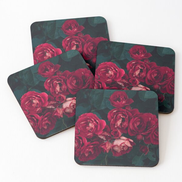 Item preview, Rose Bush Roses Pattern Red Pink Floral designed and sold by WichitaClothing.