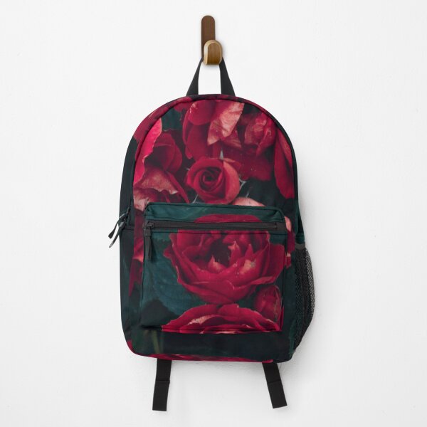 Item preview, Rose Bush Roses Pattern Red Pink Floral designed and sold by WichitaClothing.