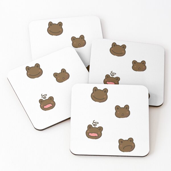 Item preview, Little Brown Frogs designed and sold by SoybeanTomato.