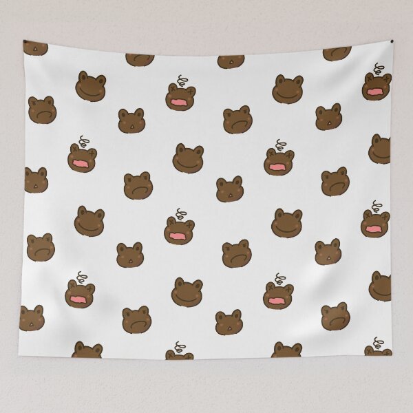 Item preview, Little Brown Frogs designed and sold by SoybeanTomato.