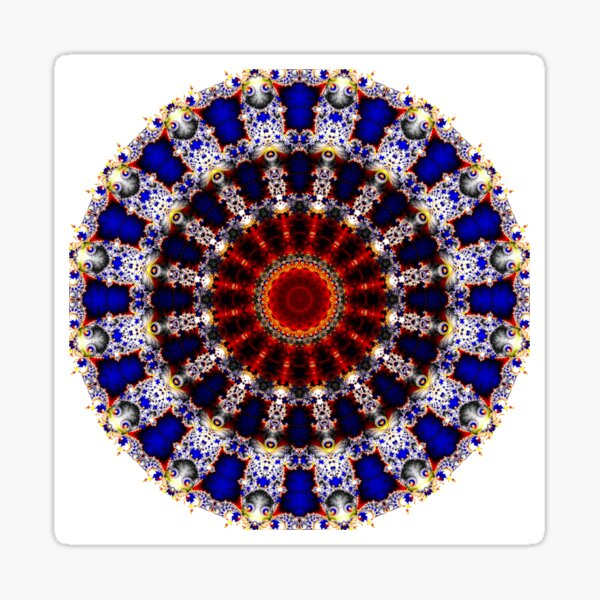 Metamorphose-Mandala Sticker