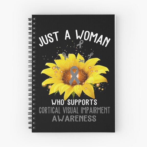 Item preview, Just A Woman Who Supports Cortical Visual Impairment Awareness designed and sold by KirstybShop.