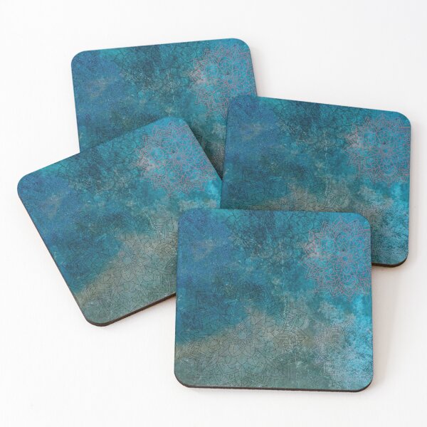 Item preview, Blue Faded Mandala Pattern designed and sold by Jennykies.