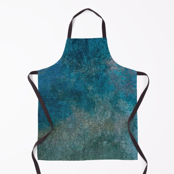 Item preview, Blue Faded Mandala Pattern designed and sold by Jennykies.