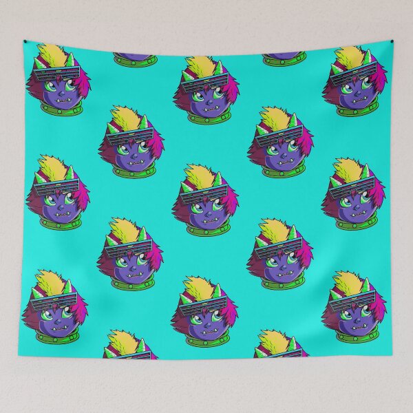 Item preview, Neon Oni designed and sold by RayneGallows.
