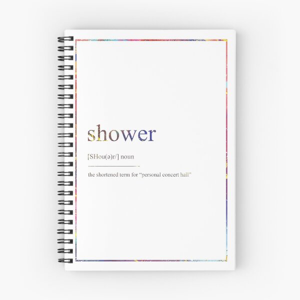 Item preview, SHOWER 490 Watercolor Map Yoga Quote Definition De designed and sold by vividpixelusa.