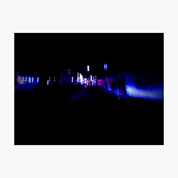 it's all a blur Photographic Print