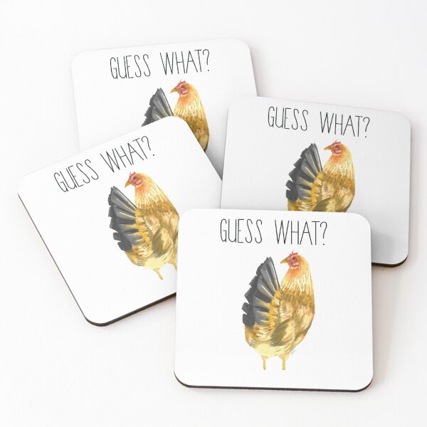 Item preview, Guess What? (Chicken Butt) designed and sold by LauraWolfArtist.