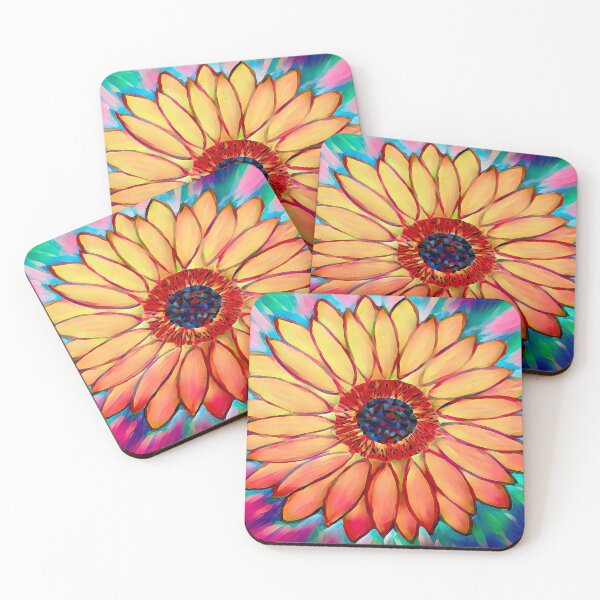 Item preview, Colorful flower design Painting Art designed and sold by Albaley.