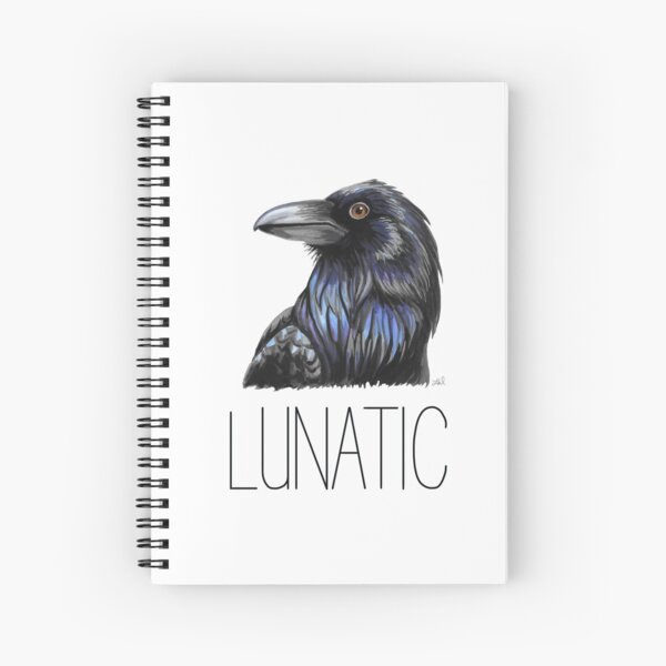 Item preview, Raven Lunatic designed and sold by LauraWolfArtist.