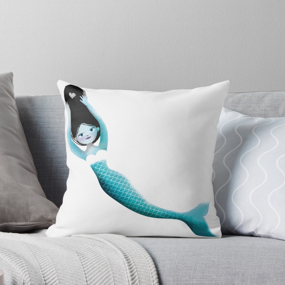 Item preview, Throw Pillow designed and sold by ullamermaid.
