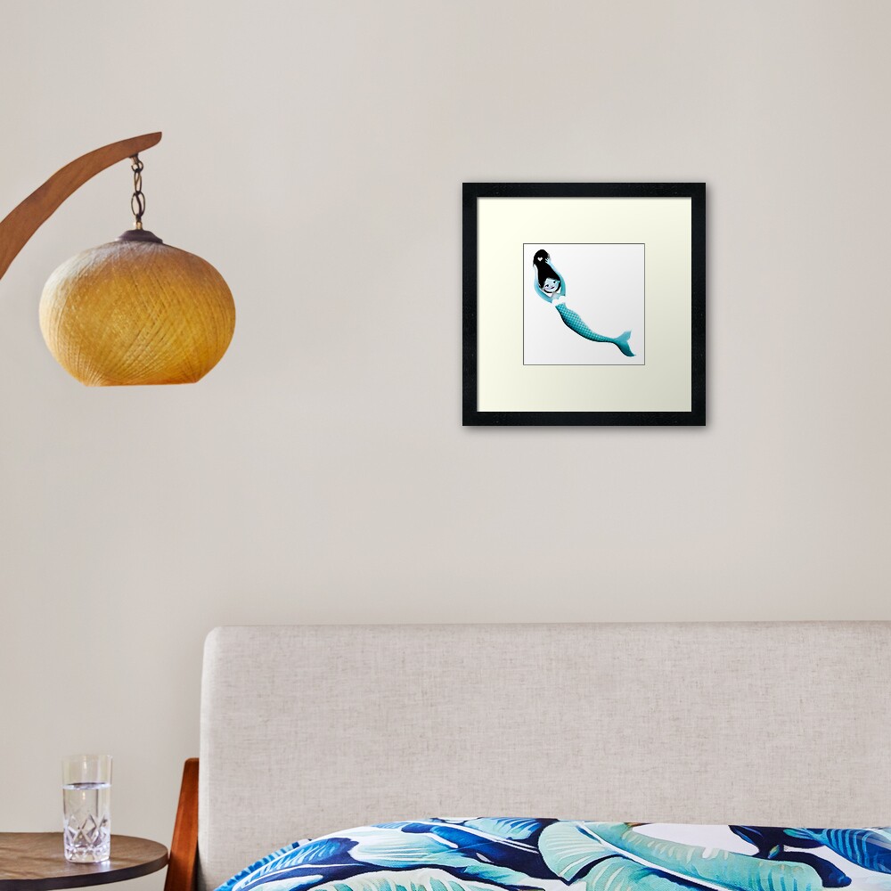 Item preview, Framed Art Print designed and sold by ullamermaid.
