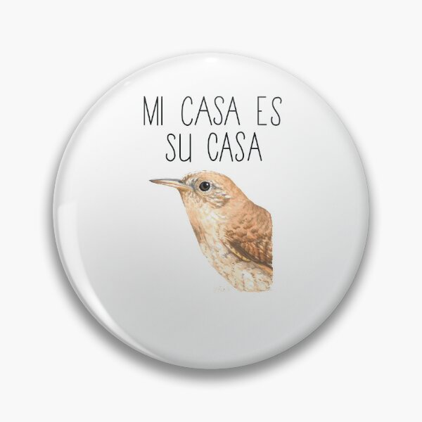 Item preview, Mi Casa Es Su Casa (House Wren) designed and sold by LauraWolfArtist.