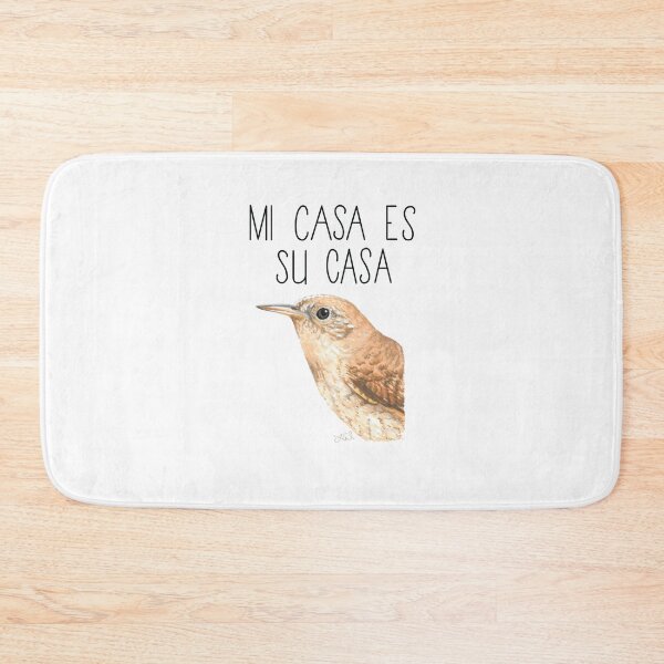 Item preview, Mi Casa Es Su Casa (House Wren) designed and sold by LauraWolfArtist.