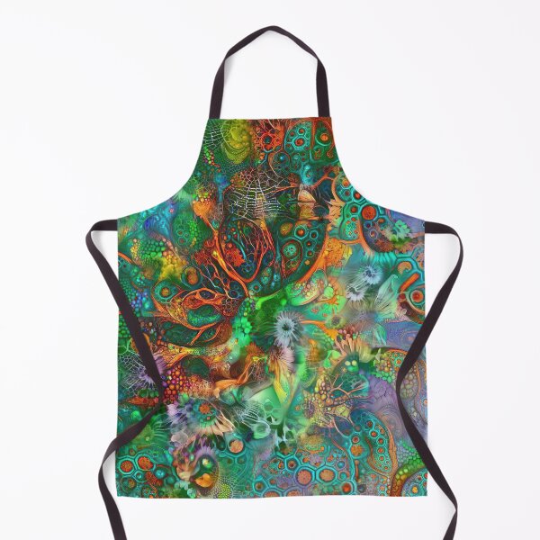 Item preview, Deepdream floral fractalize abstraction designed and sold by blackhalt.