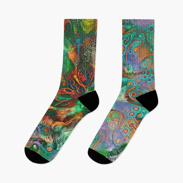 Item preview, Deepdream floral fractalize abstraction designed and sold by blackhalt.