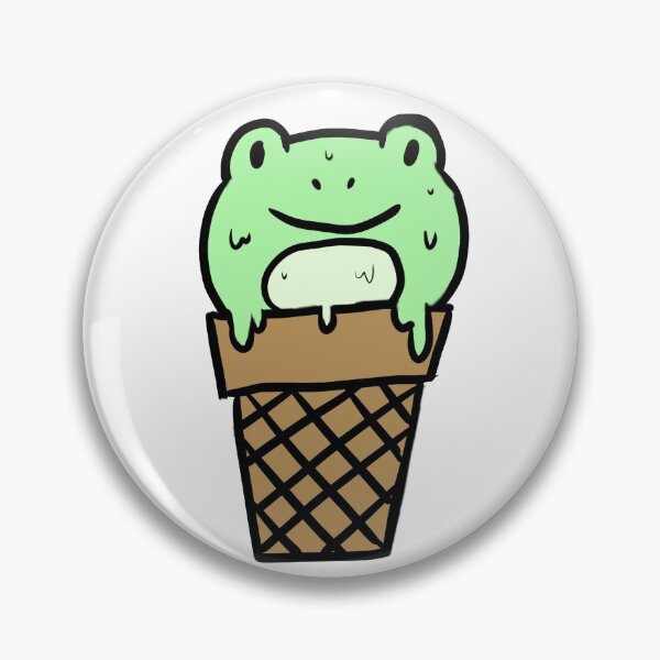 Item preview, Ice Cream Frog designed and sold by PufferfishArt.