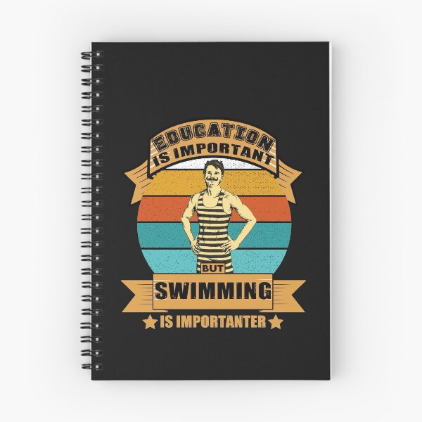 Item preview, Education is important but swimming designed and sold by Sage86.