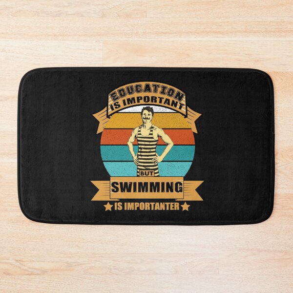 Item preview, Education is important but swimming designed and sold by Sage86.